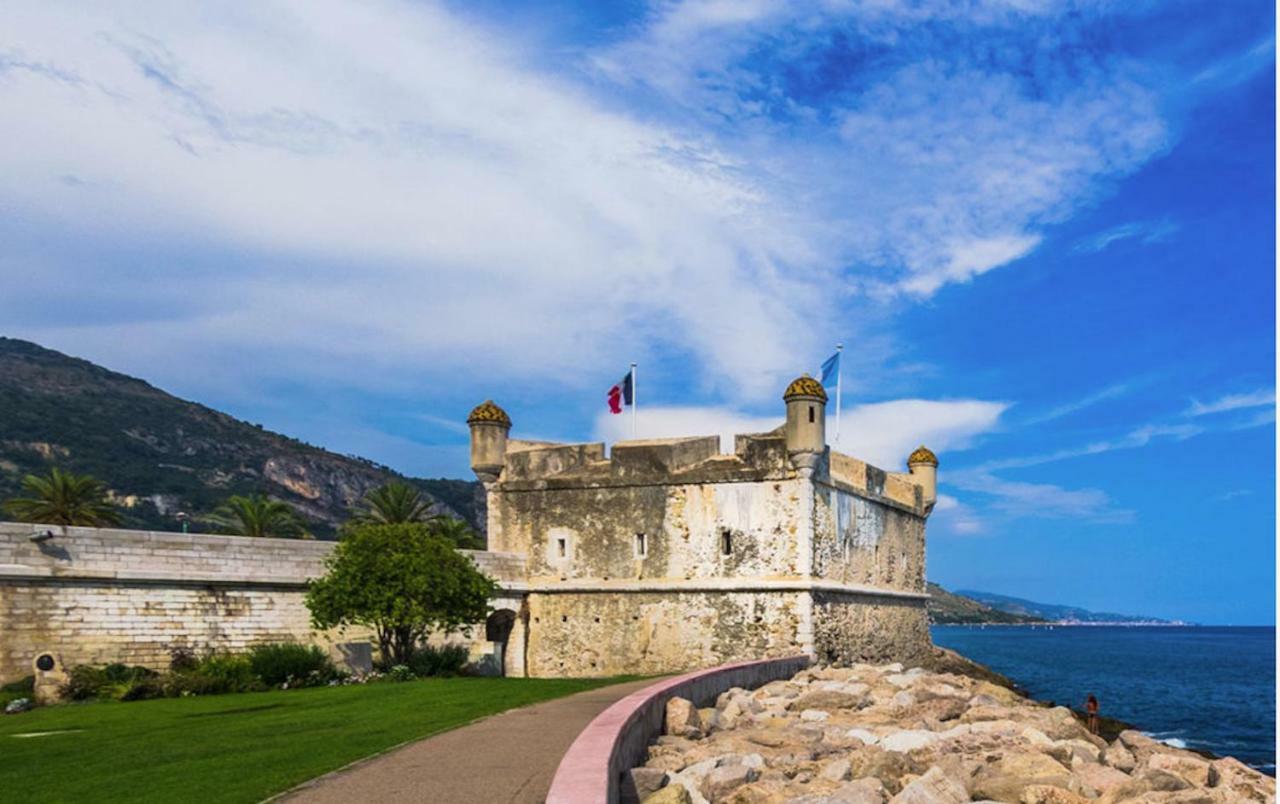 Menton Smartworking And Relax On The Beach, Seaview Экстерьер фото